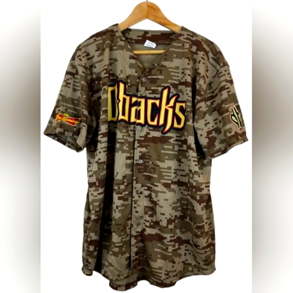 Arizona Diamondbacks camouflage MLB Jersey